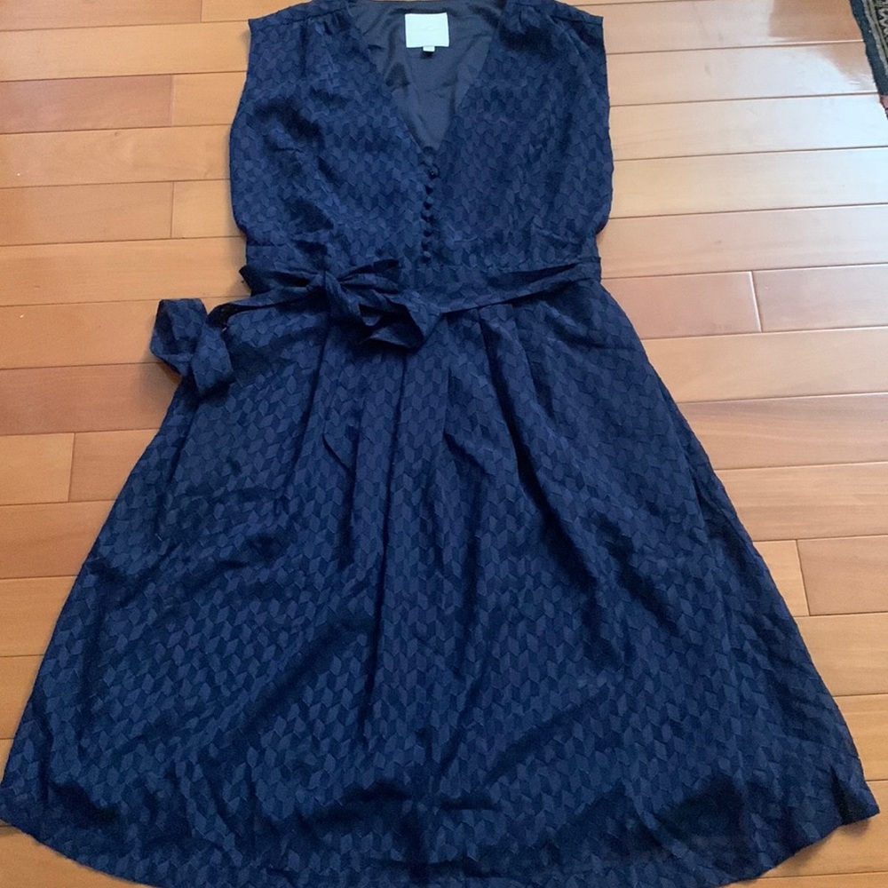 ModCloth navy dress size L - Picture 6 of 14
